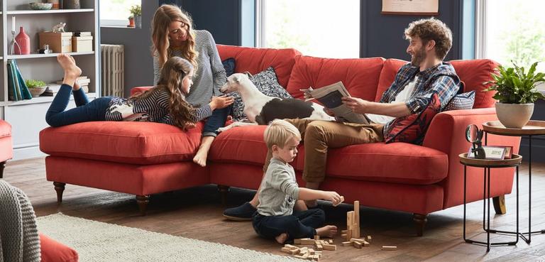 L shape sofa clearance right facing