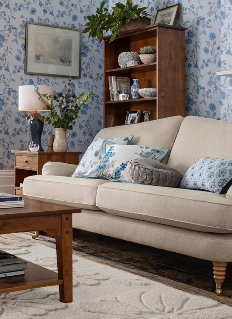 Brown ashley furniture couch outlet