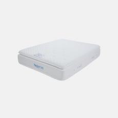 White pillow top mattress