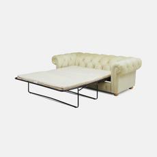 cream chesterfield sofa bed