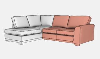 Right hand open corner