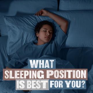 best sleeping position for you