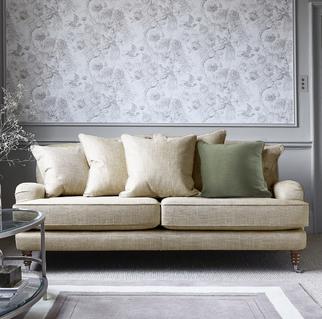 Laura ashley cream on sale sofa