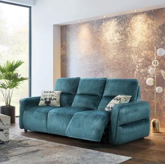 Halo Luxe Recline Velvet Sofa