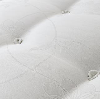 Close up shot of a Silentnight Eco comfort mattress