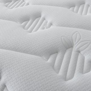 Close up shot of a Silentnight Eco comfort breathe mattress