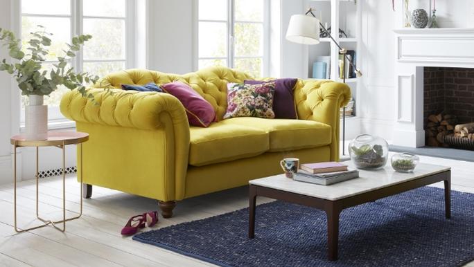 Velvet Chesterfield Sofas  Distinctive Chesterfields UK