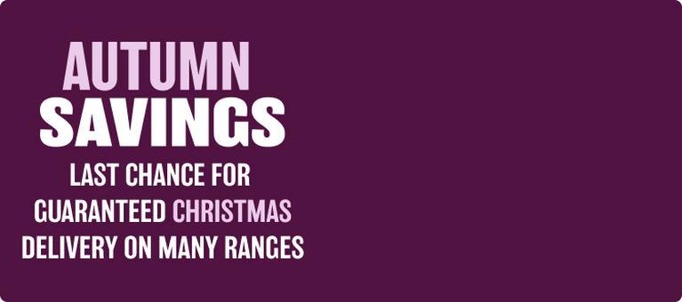 autumn savings banner