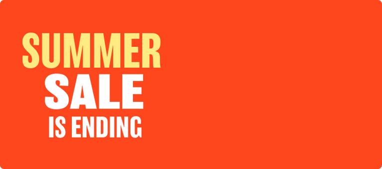 summer sale banner
