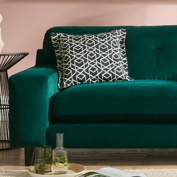 java velvet sofa