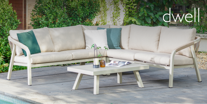 outdoor furniture buying guide with milena corner sofa and table