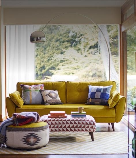 Dfs gold sofa discount