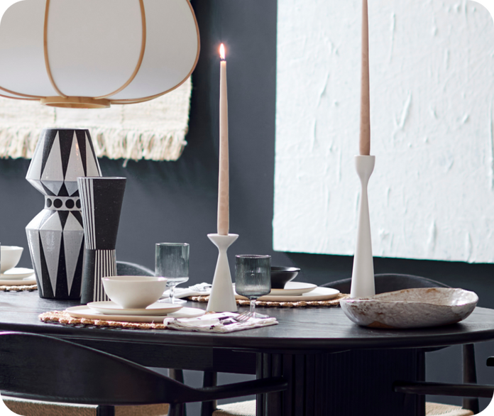 how to dress your dining table