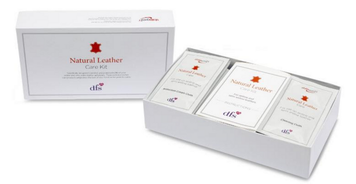 leather sofa care guide with the natural care kit