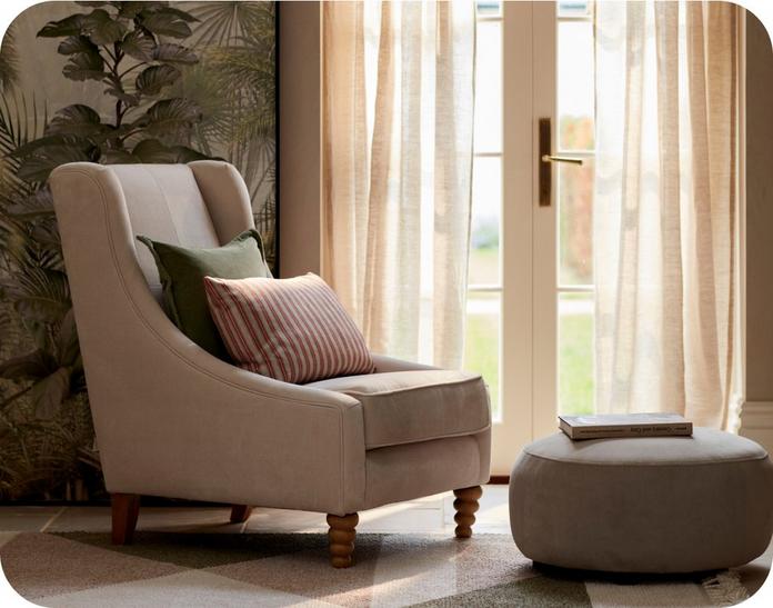 calm beach trend with the joules gilmorton accent chair