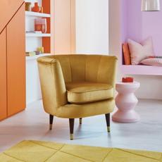 barrel accent chair