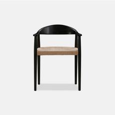 black dining chair
