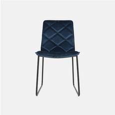 blue dining chair