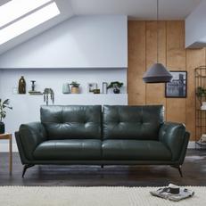 harlan leather sofa