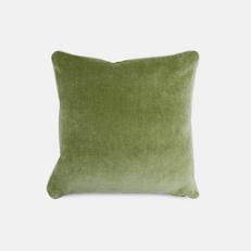 plain green scatter cushion