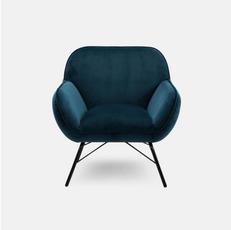 navy blue accent chair