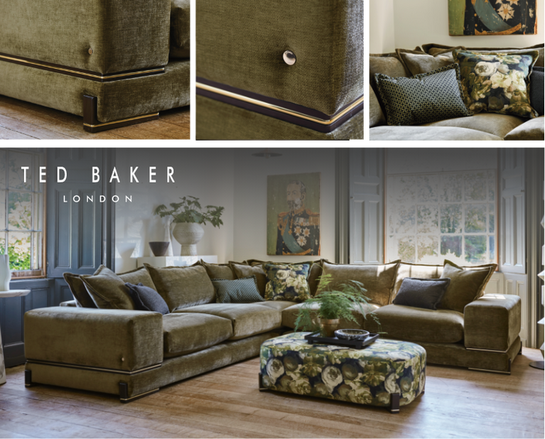 luxury corner sofas the dukes by ted baker