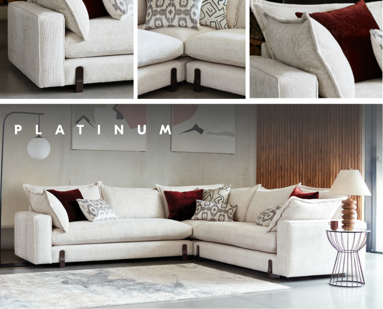luxury corner sofas the lorenza by platinum