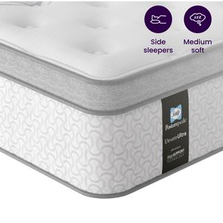 close up of a soft medium mattresses