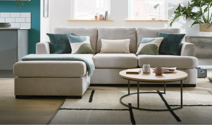 choosing a living room colour scheme with house beautiful freya sofa