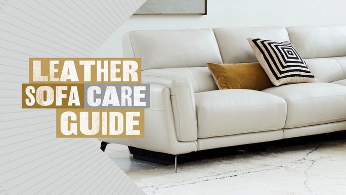 leather sofa care guide with the iconica san Antonio
