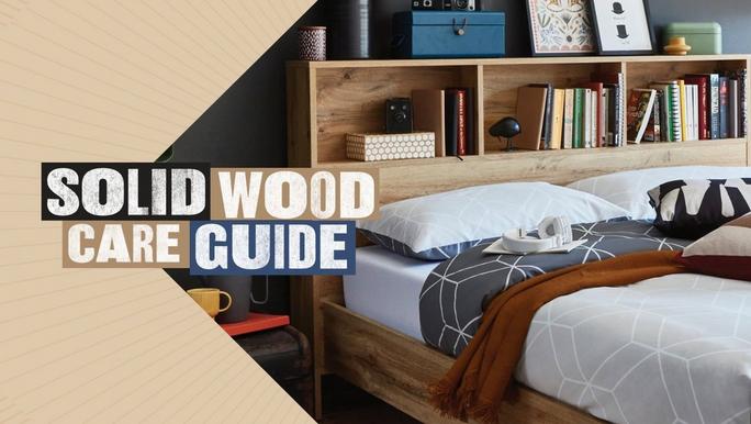 solid wood care guide with the leon bookcase bed