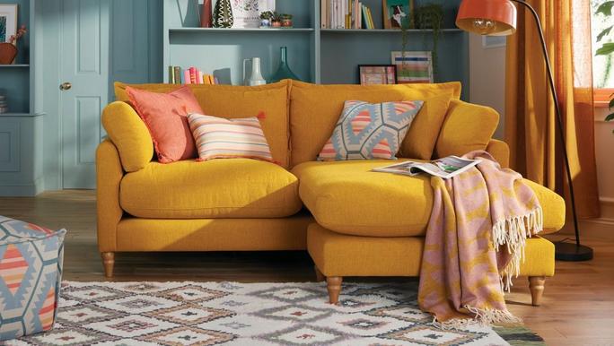 adding summer decor into your home with the joules hallaton sofa