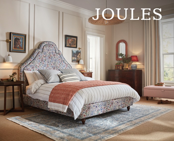 joules thornton floral bed