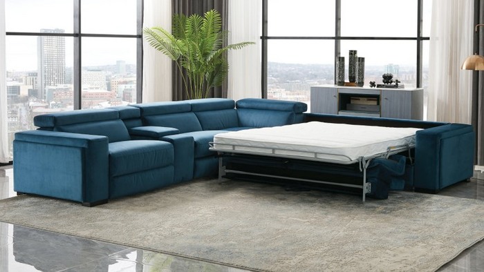 fabric sofa beds with the storeaway wander corner sofa bed
