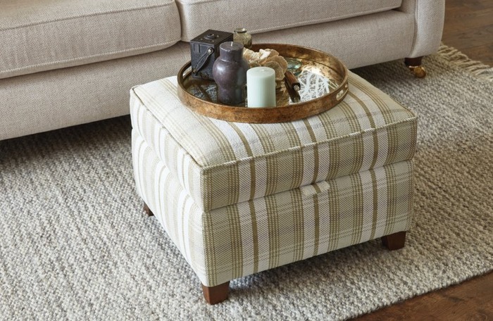 cottage decor with the country living wimborne footstool