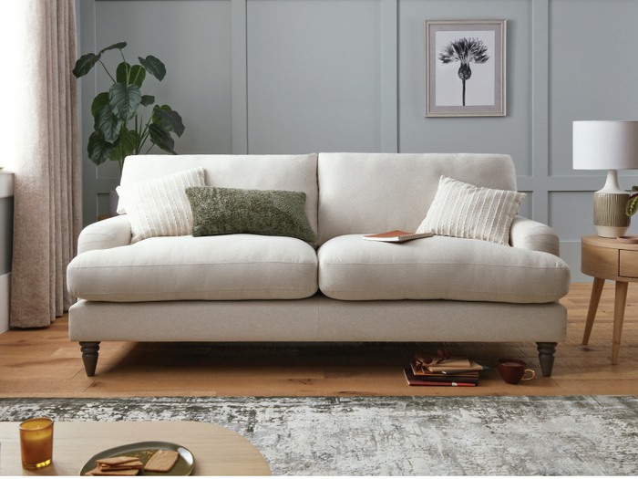 dfs hosting guide with the 3 seater livie sofa