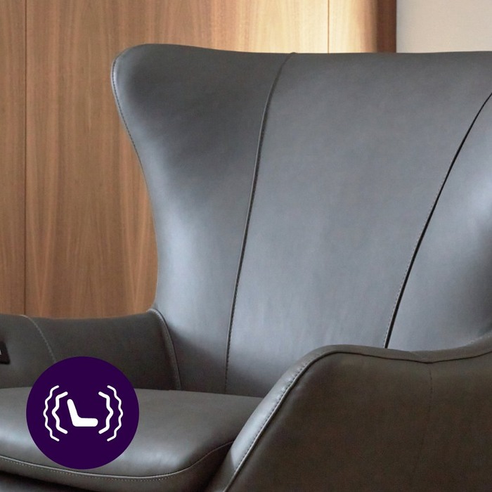 rogan express music chair with dynamic vibration