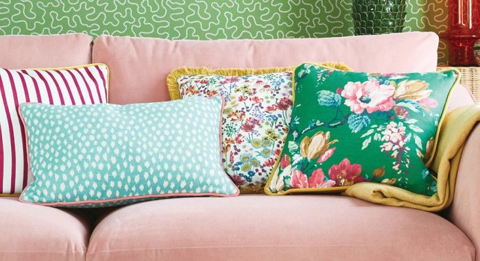 summer decor ideas with the sophie robsinson scatter cushions