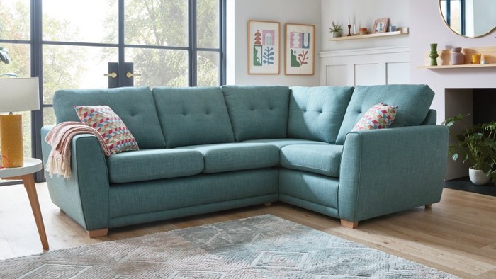 left hand facing corner sofa with the kian corner sofa