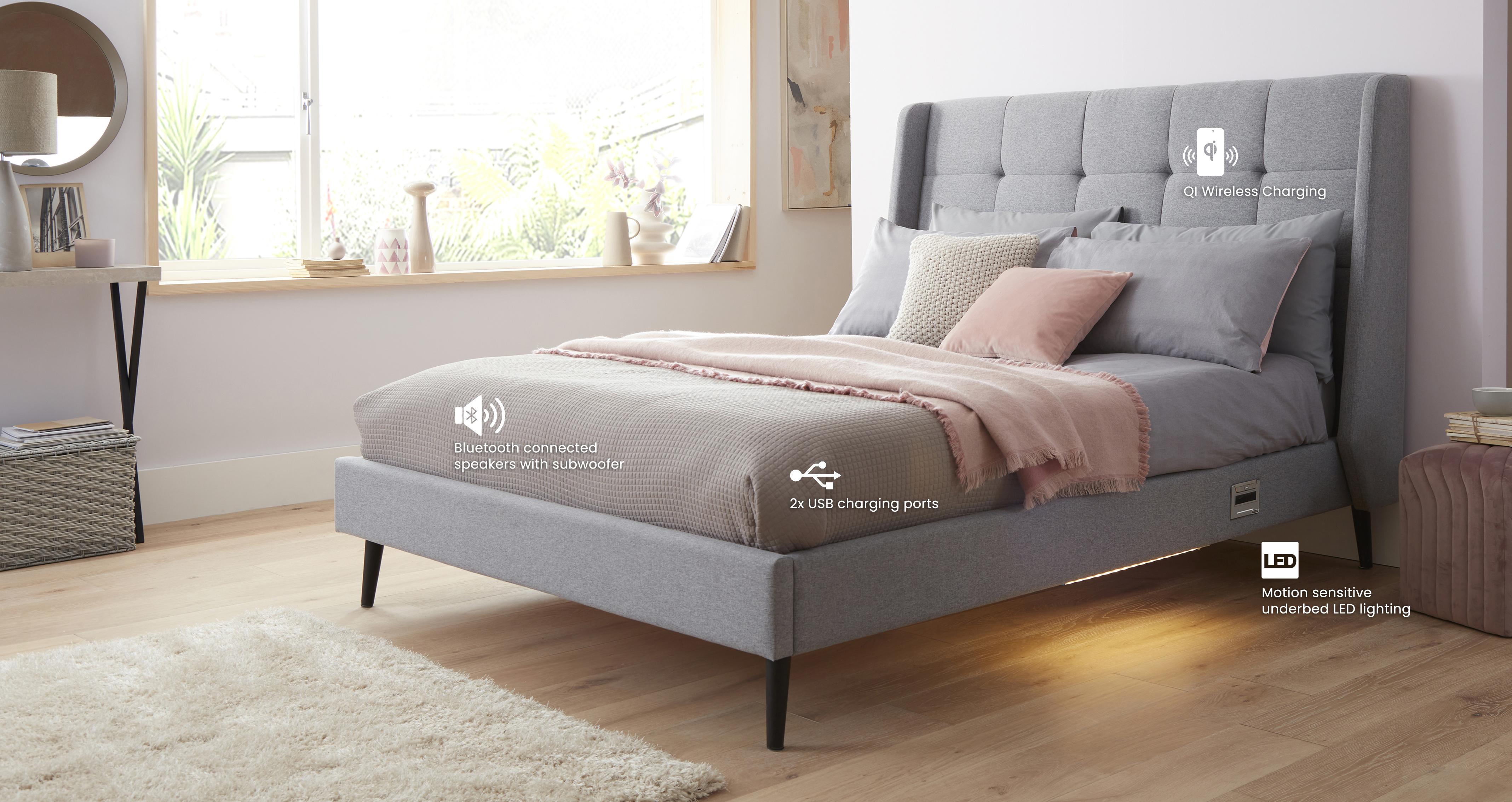 Dfs deals sleigh bed