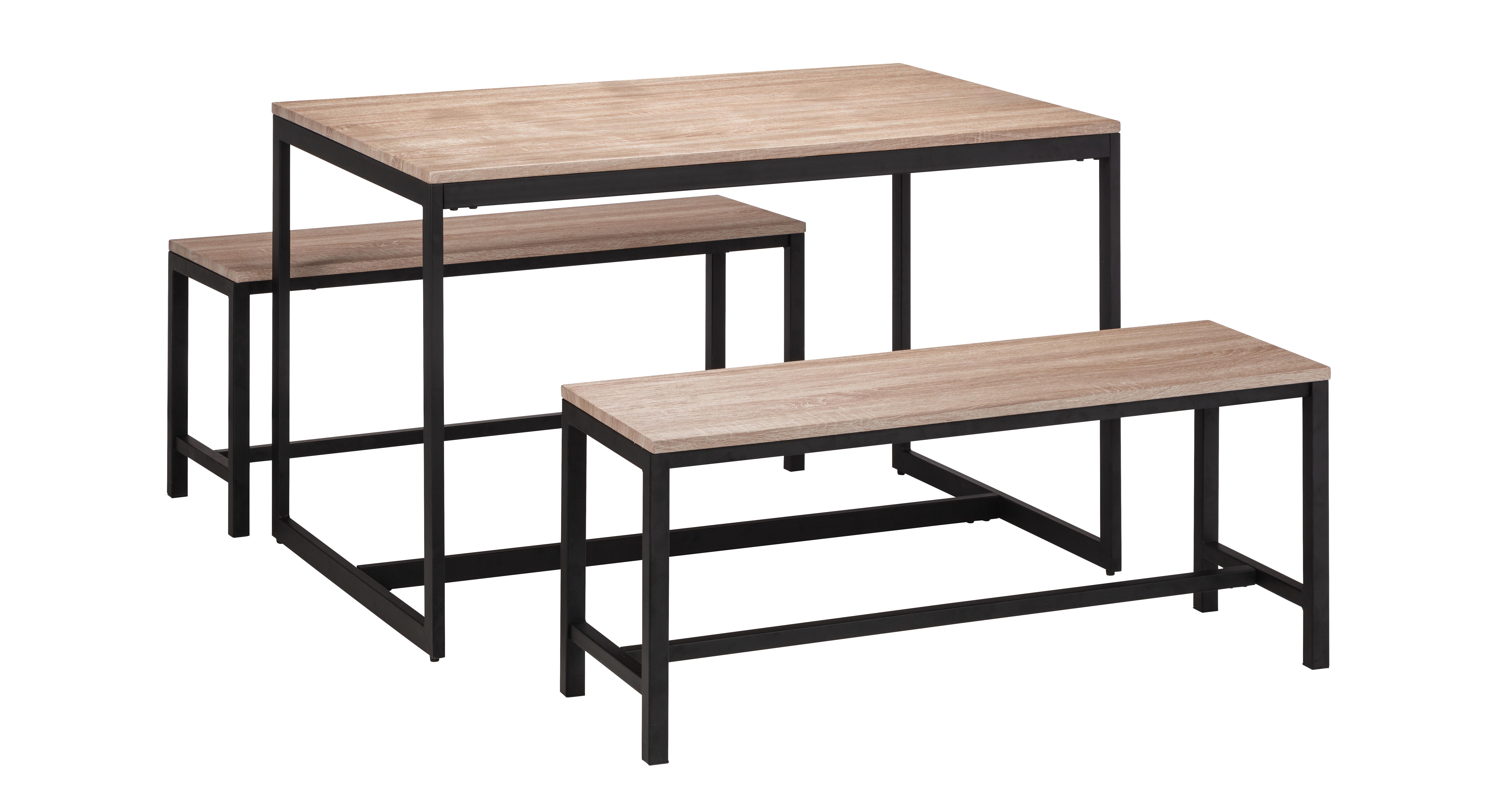 Corsica Fixed Top Table And 2 Benches Dfs Ireland