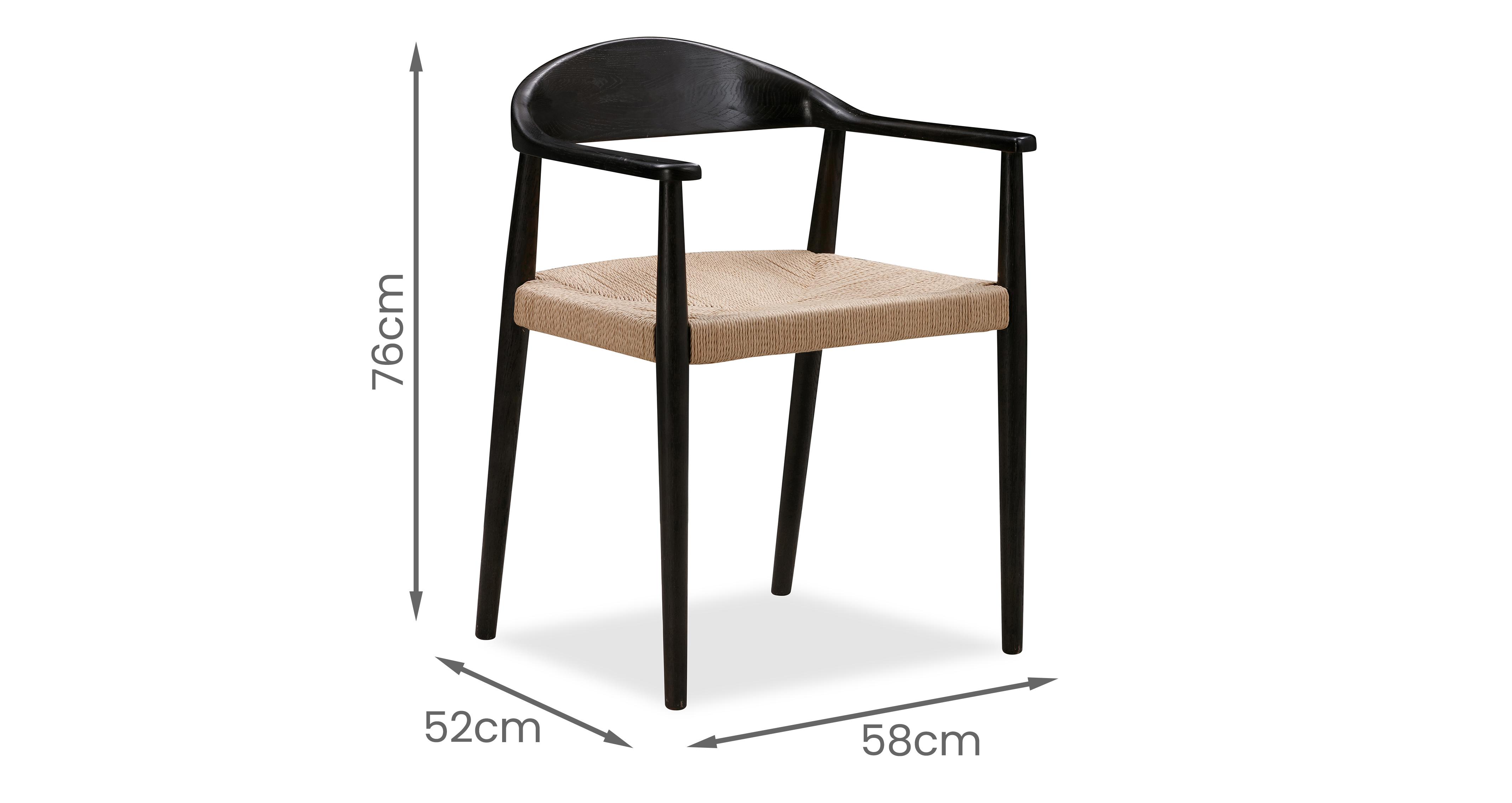 Cosma Dining Chair in Cosma Black Black