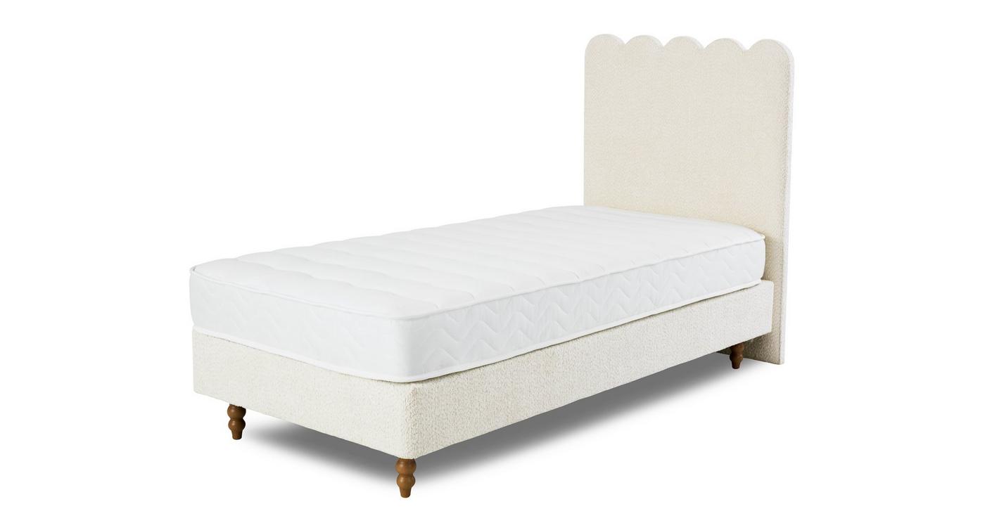 No Drawer Single Bedframe and Boyd Mattress view 2