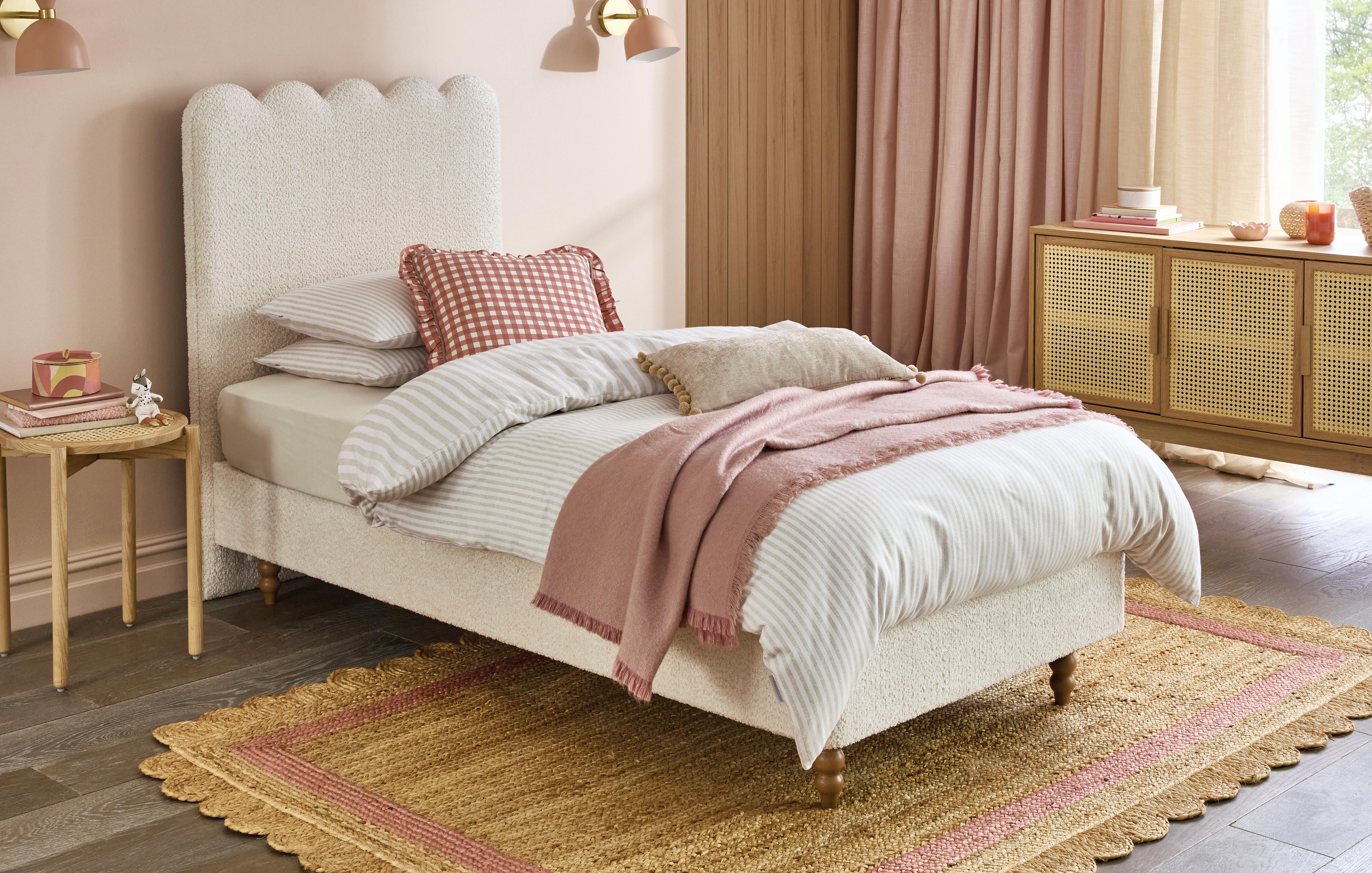 No Drawer Single Bedframe and Boyd Mattress