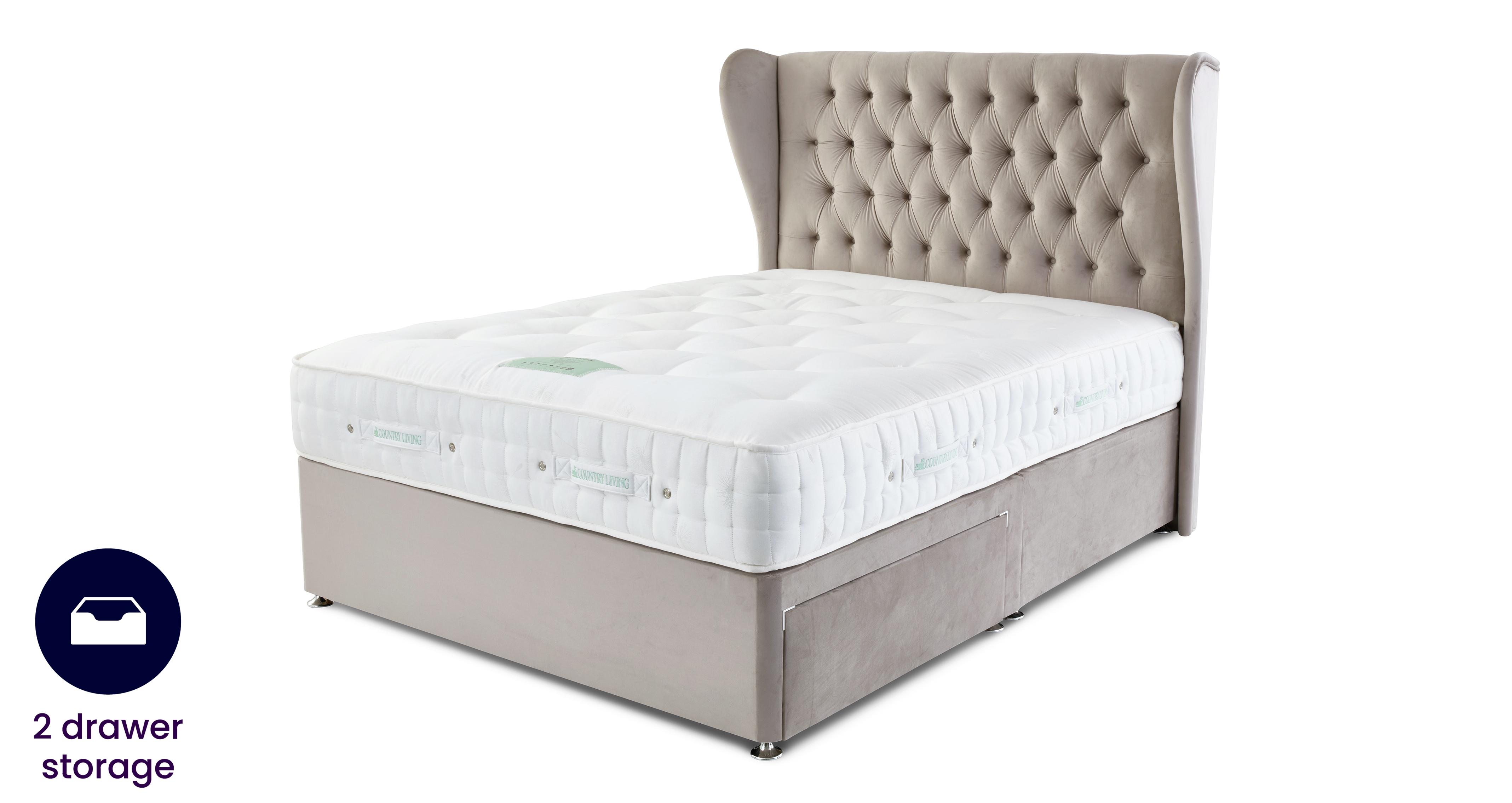 Double 2 Drawer Bedframe