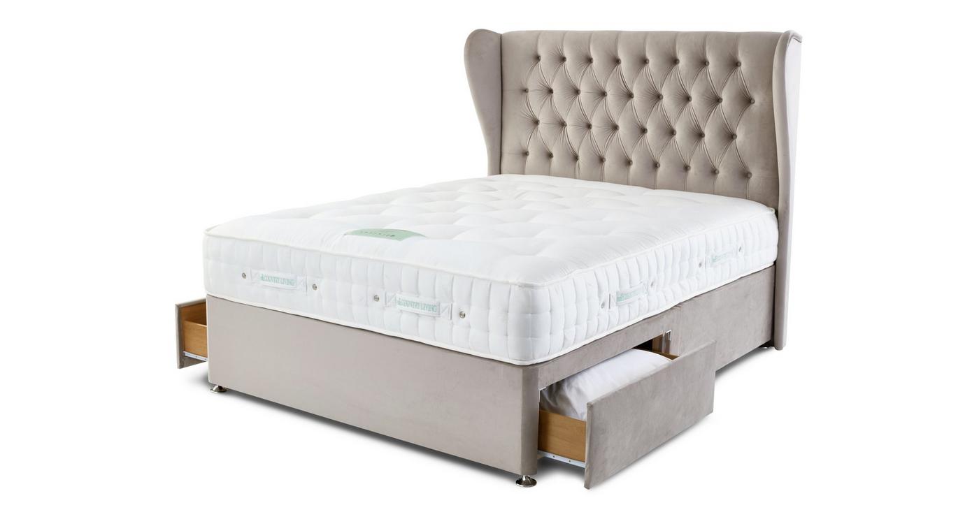 Double 2 Drawer Bedframe view 2
