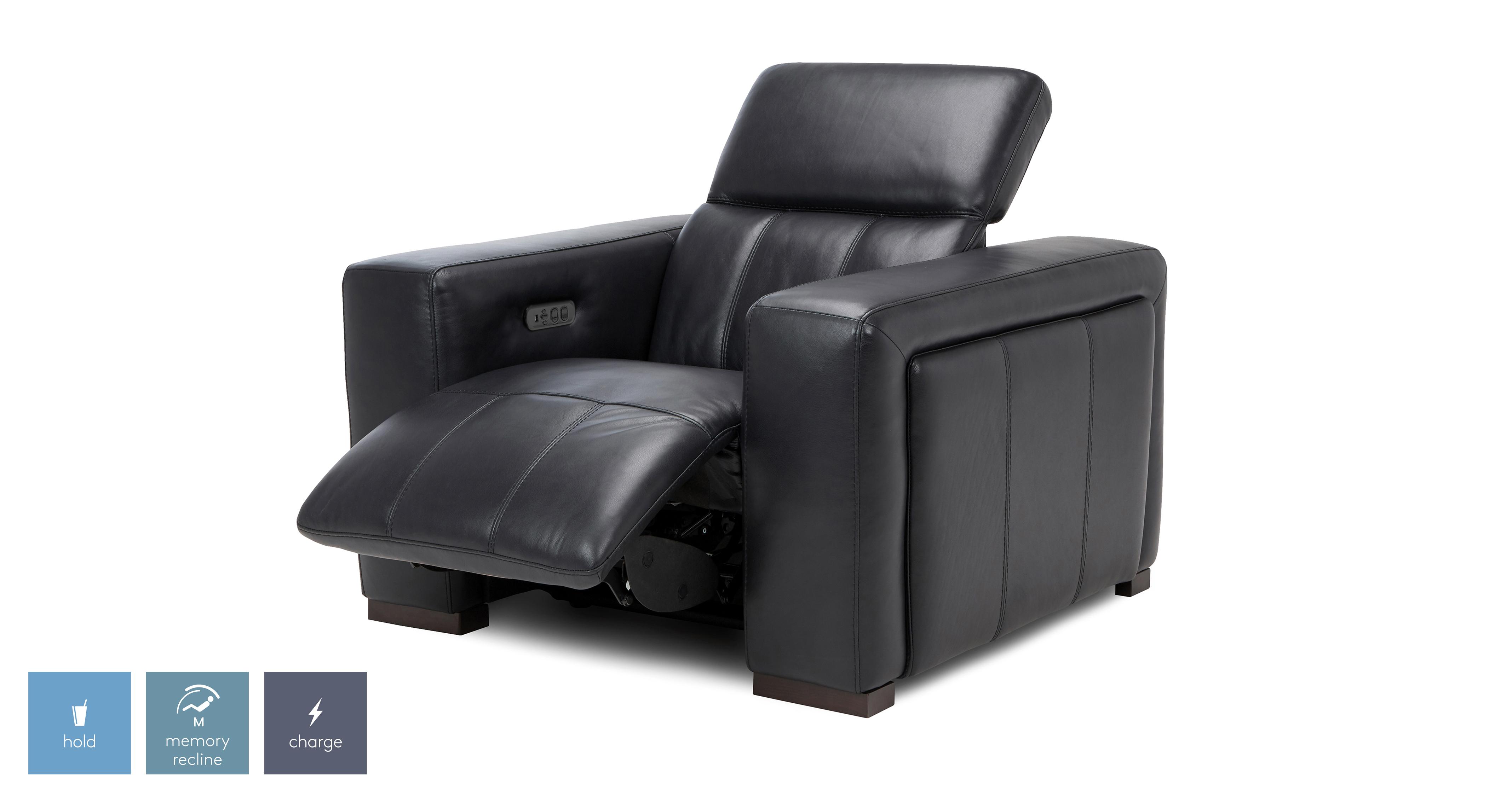 Contemporary store power recliners