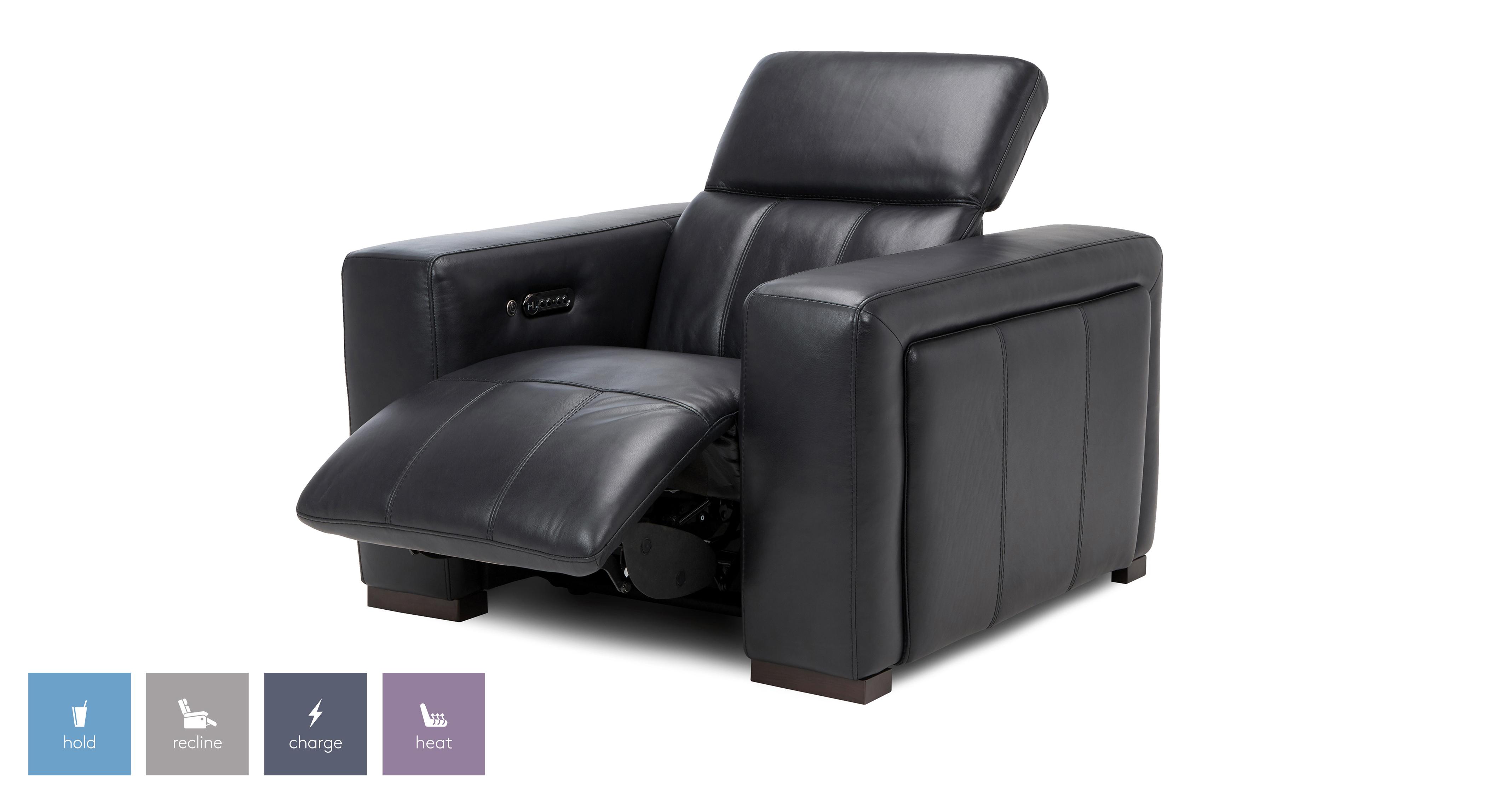 Zayne leather best sale power theater recliner