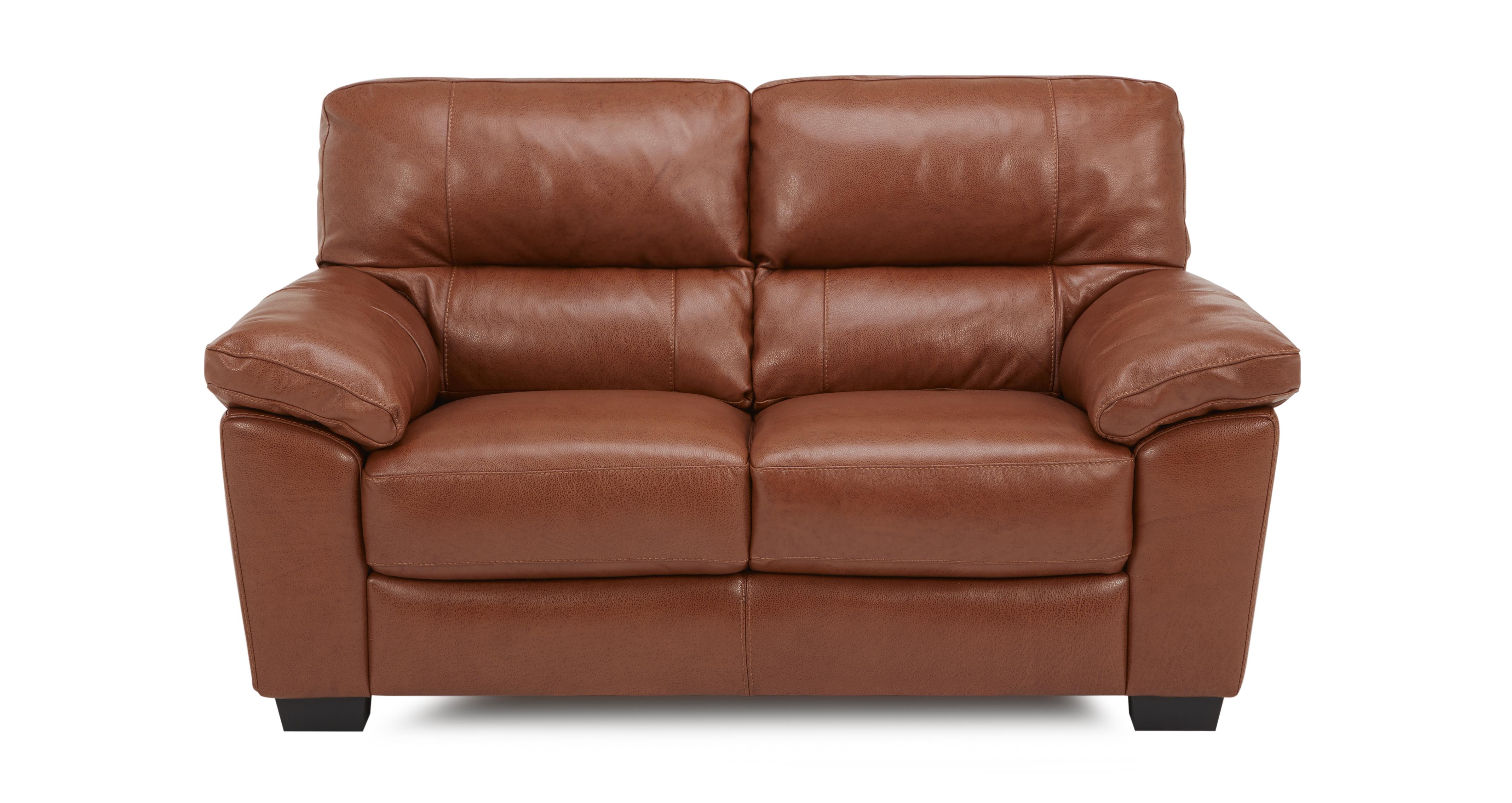 large two seater leather sofa