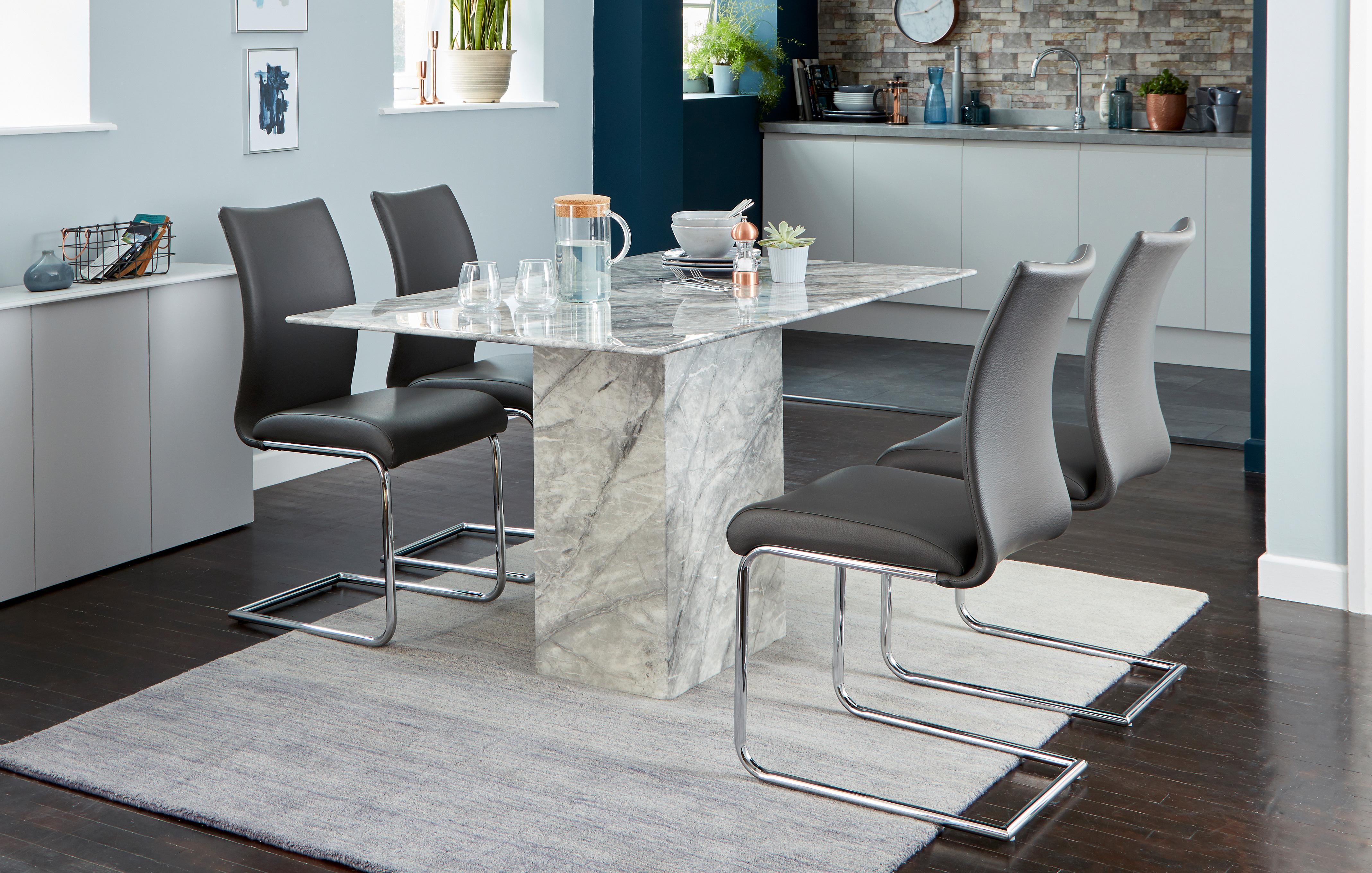 Dfs marble store dining table